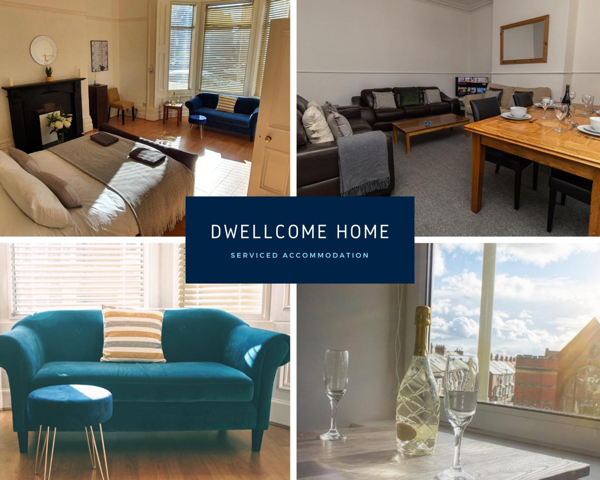 Dwellcome Home Ltd 4 King Bedroom Townhouse, Free Parking, Fast Wifi, Fully Equipped Kitchen, 15 Min Drive To Nissan, 20 Min To Newcastle Sunderland, Ideal For Long Term Contractor Etc Stays, Regular Housekeeping Option - See Our Site For Assurance South Shields Bagian luar foto